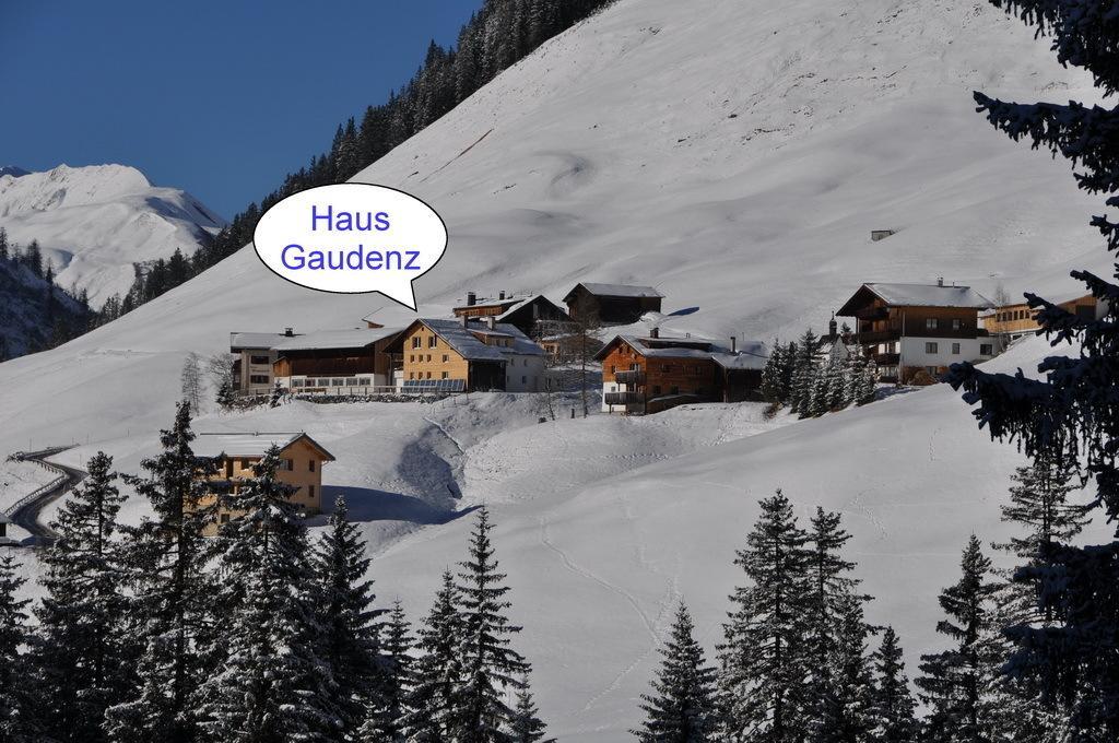 Haus Gaudenz Apartment Warth  Bagian luar foto